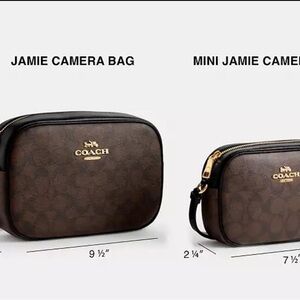 Coach Brown Jamie Camera crossbody